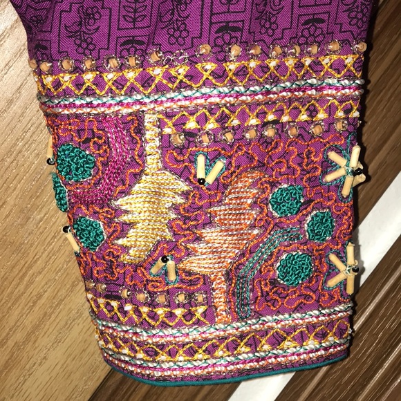 Benzer 36 Beaded Embroidered Kurta Vibrant - Picture 9 of 16